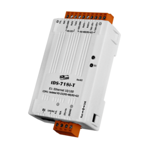 tDS-718i-T Tiny (1x Isolated RS-232/422/485) Serial-to-Ethernet Device Server (Terminal Block Power Input)