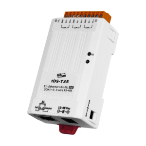 tDS-735 Tiny (3x RS-485) Serial-to-Ethernet Device Server with PoE