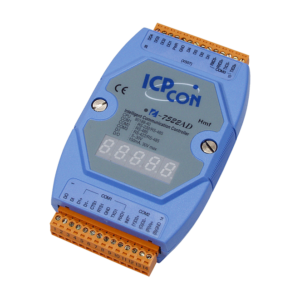 I-7522A Addressable RS-485 to 2 x RS-232/RS-422/RS-485 Converter with 5 DI, 5 DO