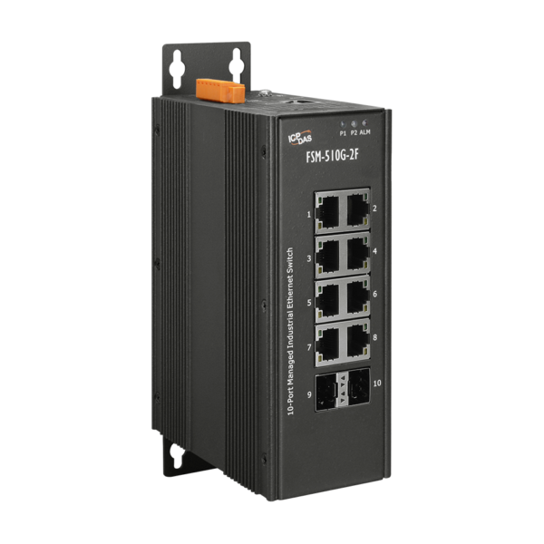 FSM-510G-2F 8-port 10/100/1000Base-T + 2 (100/1G) SFP L2 Plus Managed Switch