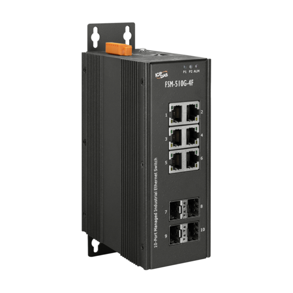 FSM-510G-4F 6-Port 10/100/1000 Base-T + 4 SFP Port L2 Managed Switch