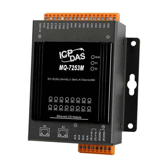 MQ-7253M MQTT I/O Module with 16-ch DI (dry contact)