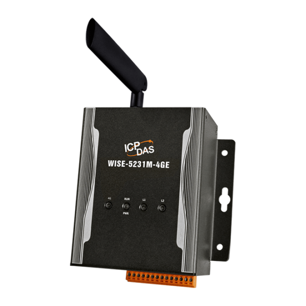 WISE-5231M-4GE Intelligent (IIoT Edge Controller) user-defined I/O Modules with SMS & Data Logger Function
