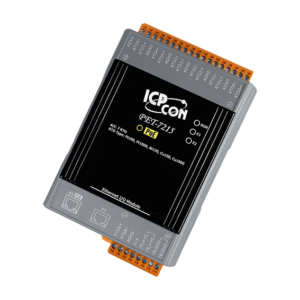 PET-7215 PoE Ethernet I/O Module with 2-port Ethernet Switch & 7-ch RTD Input