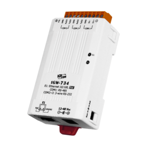 tGW-734 Tiny Modbus/TCP to RTU/ASCII Gateway with PoE, 2 RS-232 & 1 RS-485 ports