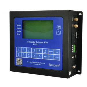 TY511-LQE Industrial 4G LTE RTU with LCD display, 2-RS-232, 2-RS-485, 8-DI, 8-DO, 8- ADC, 2-Pulse & 3-Power output