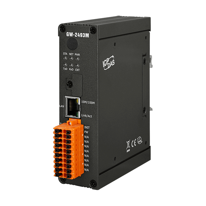 GW-2493M BACnet/IP to Modbus TCP Gateway (with metal case)