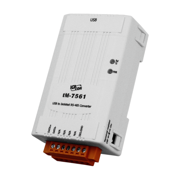 tM-7561 Tiny USB to Isolated RS-485 Converter with CA-USB18 Cable