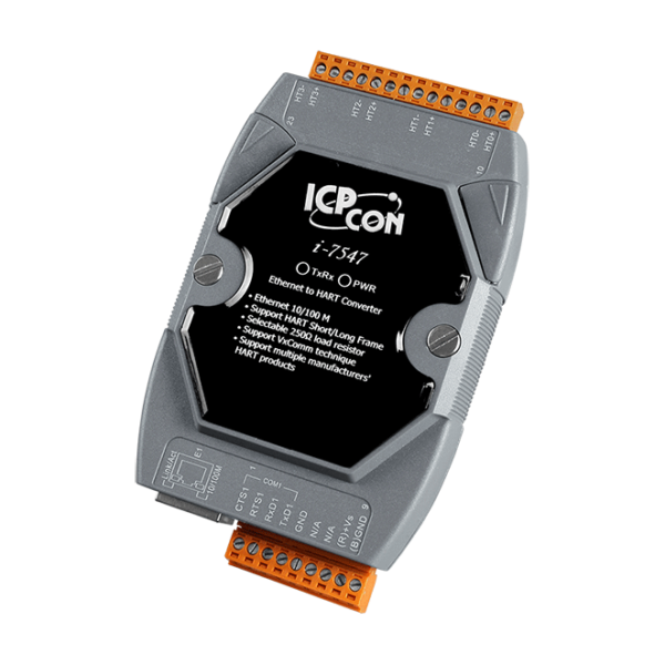 I-7547 Ethernet(TCP/IP) to HART Converter
