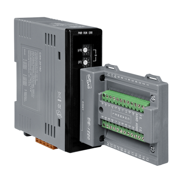 CAN-2019C/S CANopen I/O Module with 10-channel Universal Analog Input
