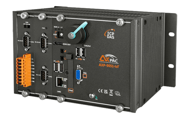 AXP-9051-IoT 1-slot Metal Standard PAC with i5-8365UE CPU and Win10 IoT