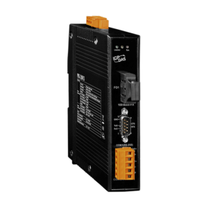 PDS-220FCS Programmable (1x RS-232 and 1x RS-422/485) Serial-to-Fiber Device Server with Modbus Gateway & 1-port Single-mode SC Fiber (30 km)