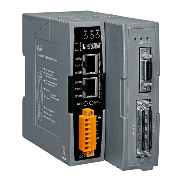 ET-M8196F Ethernet Remote Unit with High-speed 6-axis Motion Control Module