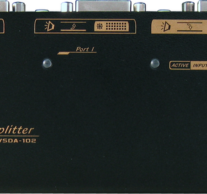 VSDA-102 2 Ports DVI Video Splitter with Audio EDID & HDCP