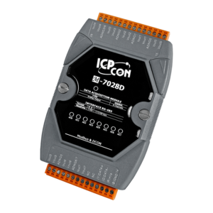 M-7028D-G 8-ch 12-bit AO Module with LED Display