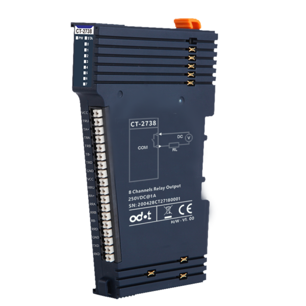 ODOT CT-2738 8-Channel Relay Output Module - 1A/30VDC/30W