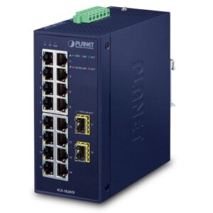IGS-1820TF Industrial 16-Port 10/100/1000T + 2-Port 1000X SFP Ethernet Switch