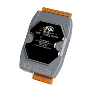 uPAC-7186EX-MTCP-G Palm-sized Programmable Modbus Gateway with 80186-80 CPU & Modbus Firmware