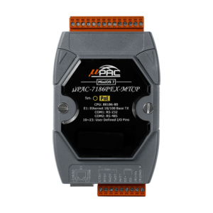 uPAC-7186PEX-MTCP-G PoE Palm-sized Programmable Modbus Gateway with 80186-80 CPU & Modbus Firmware