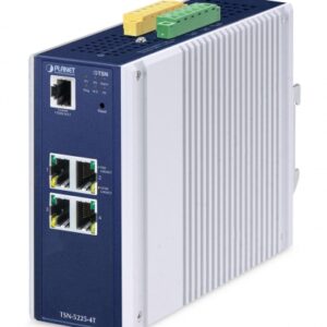 TSN-5225-4T Industrial L2+ 4-Port 10/100/1000T Managed TSN Ethernet Switch