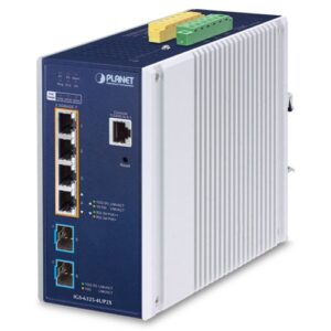 IGS-6325-4UP2X Industrial L3 4-Port 2.5GBASE-T 802.3bt PoE + 2-Port 10G SFP+ Managed Ethernet Switch