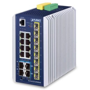 IGS-6325-8T8S4X Industrial L3 8-Port 10/100/1000T + 8-Port 1G/2.5G SFP + 4-Port 10G SFP+ Managed Ethernet Switch