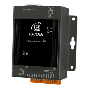 UA-7231M IIoT Communication Server with 1*PoE Ethernet port & 1*serial port (Metal Case)