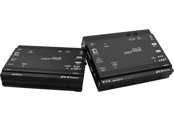 EGBMU-M3010 True 4K HDBaseT 3.0 HDMI KVM Extender over CAT.x with Local Out, Audio, Serial, USB & 90M
