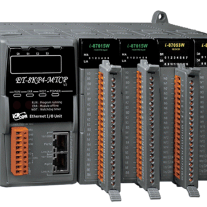 ET-8KP4-MTCP 4-slot Intelligent Ethernet I/O Expansion Unit (Modbus TCP Protocol)