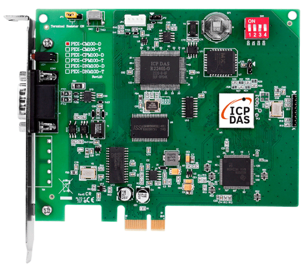 PEX-CM100-D 1-port Programmable CAN PCI Express Board (9-pin D-Sub Connector)