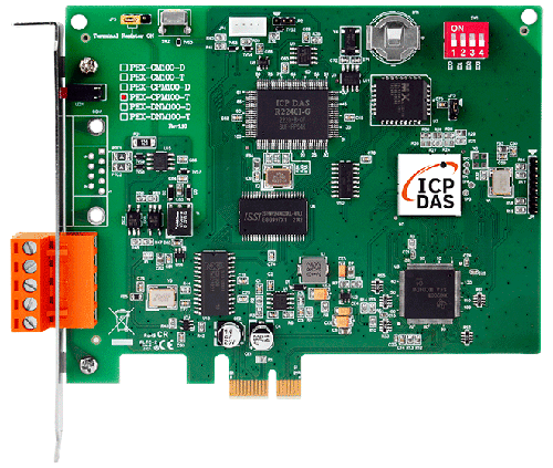 PEX-CPM100-T 1 Port Intelligent CANopen Master PCI Express Board (5-Pin Screw Terminal Connector)