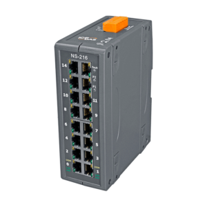 NS-216 Unmanaged 16-port Industrial 10/100 Base-TX Ethernet Switch