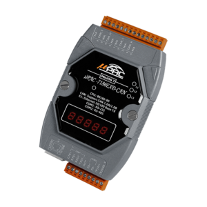 uPAC-7186EXD-CAN-G CAN Programmable Controller with Series Port, Ethernet port, 7-segment Display & Programable LEDs