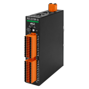 PET-2215H-16 PoE I/O Module with 16-ch High Speed RTD Input