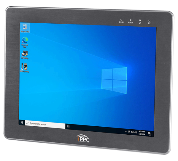 iPPC-6801-IoT 15" Panel PC with Atom E3845 CPU and Win10 IoT