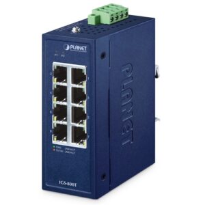 IGS-800T Compact Industrial 8-Port 10/100/1000T Gigabit Ethernet Switch