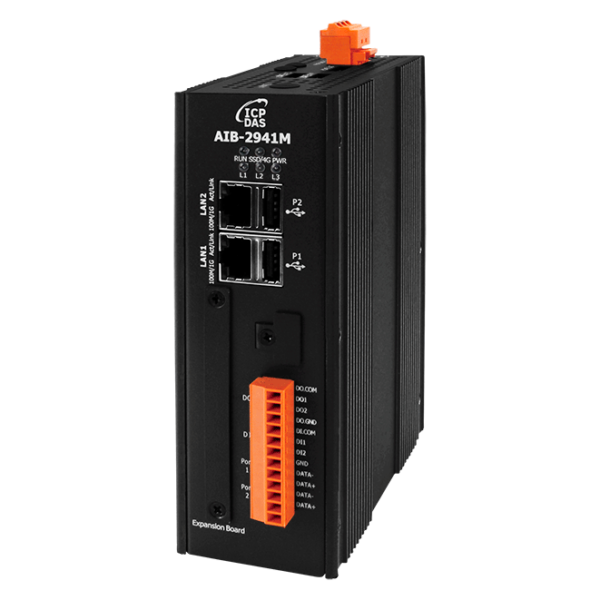 AIB-2941M/S1 Edge AI controller, includes AI accelerator (Hailo 8 Lite, TOPS = 13) (RoHS)