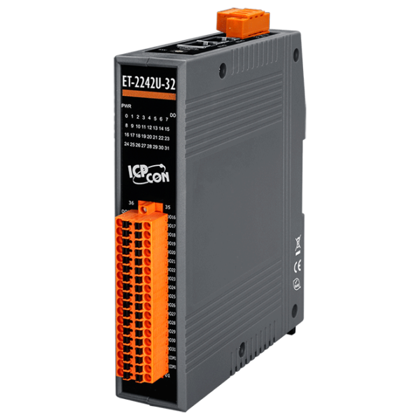 ET-2242U-32 Ethernet I/O Module with 32-ch DO (Sink/Source)