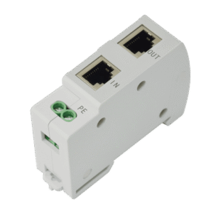 SP-005POE/1000 Din-rail Gigabit PoE Surge Protector