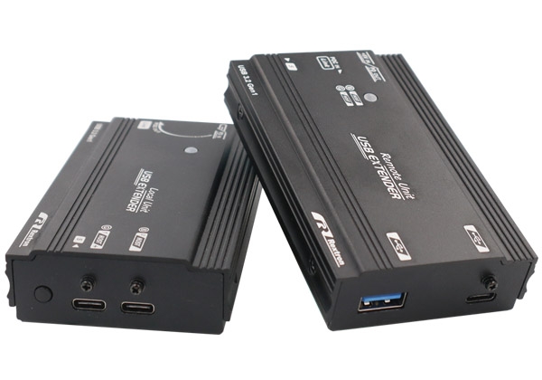 USBX-M315 USB 3.2 Gen 1 Extender over CAT.X Cable with PD function, 100M ( PoC )